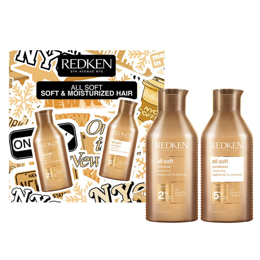 ALL SOFT DUO HOLIDAY GIFT SET
All Soft Shampoo & Conditioner (500mL, $72 VALUE)