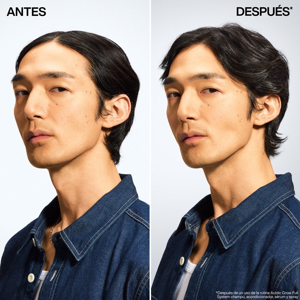 SÉRUM SIN ACLARADO ACIDIC GROW FULL SYSTEM
SÉRUM SIN ACLARADO, REEQUILIBRA E HIDRATA EL CUERO CABELLUDO. PROMUEVE UN CUERO CABELLUDO CON ASPECTO SANO. FÓRMULA CON PH EQUILIBRADO.