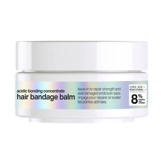 BÁLSAMO CAPILAR HAIR BANDAGE BALM ACIDIC BONDING CONCENTRATE
BÁLSAMO CAPILAR SIN ACLARADO QUE RESTAURA LA FUERZA DE LAS PUNTAS SECAS Y DAÑADAS.