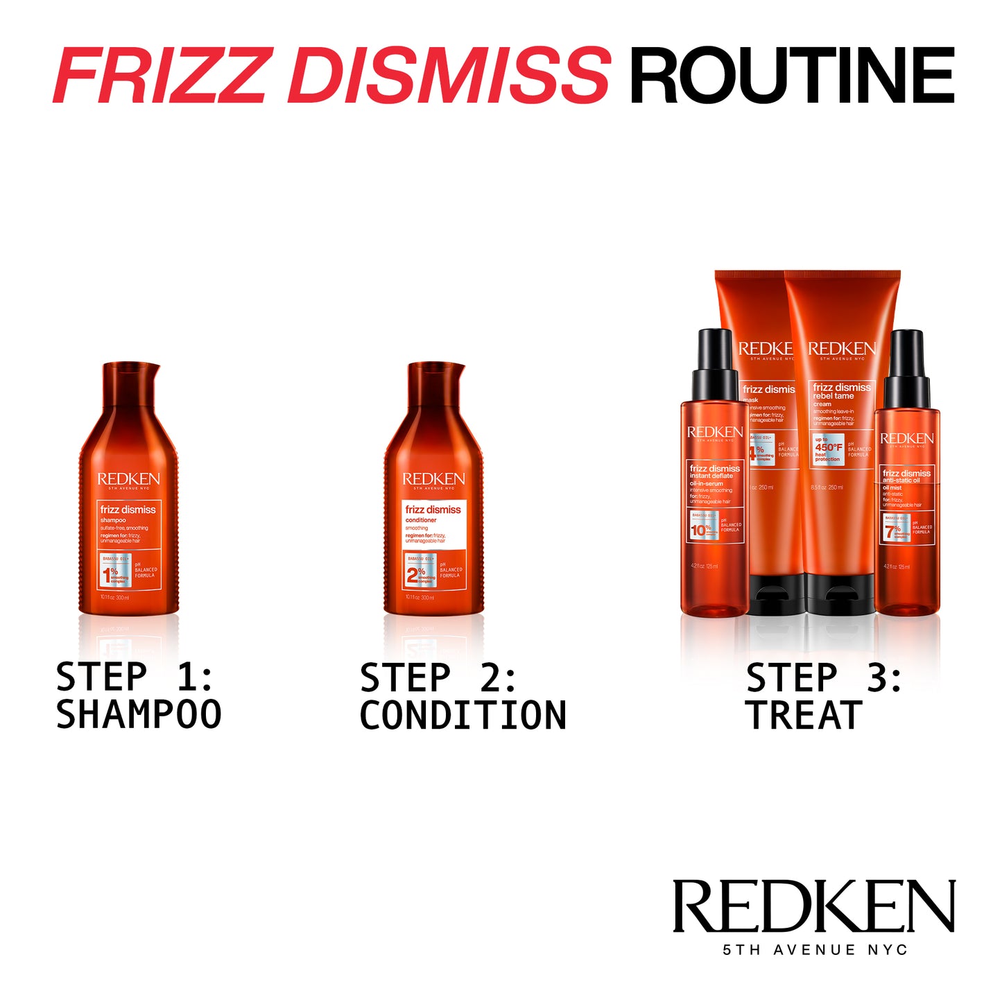 Frizz Dismiss Rebel Tame Heat