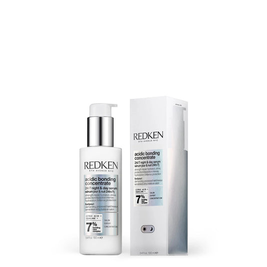 ACIDIC BONDING CONCENTRATE 24/7 NIGHT & DAY SERUM
Bond repair serum that combats daily damage overnight