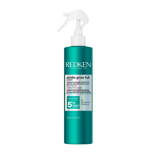 SPRAY DE DENSIDAD ACIDIC GROW FULL SYSTEM
SPRAY DE VOLUMEN INSTANTÁNEO EN LAS RAÍCES PARA UN CABELLO CON ASPECTO MÁS DENSO.